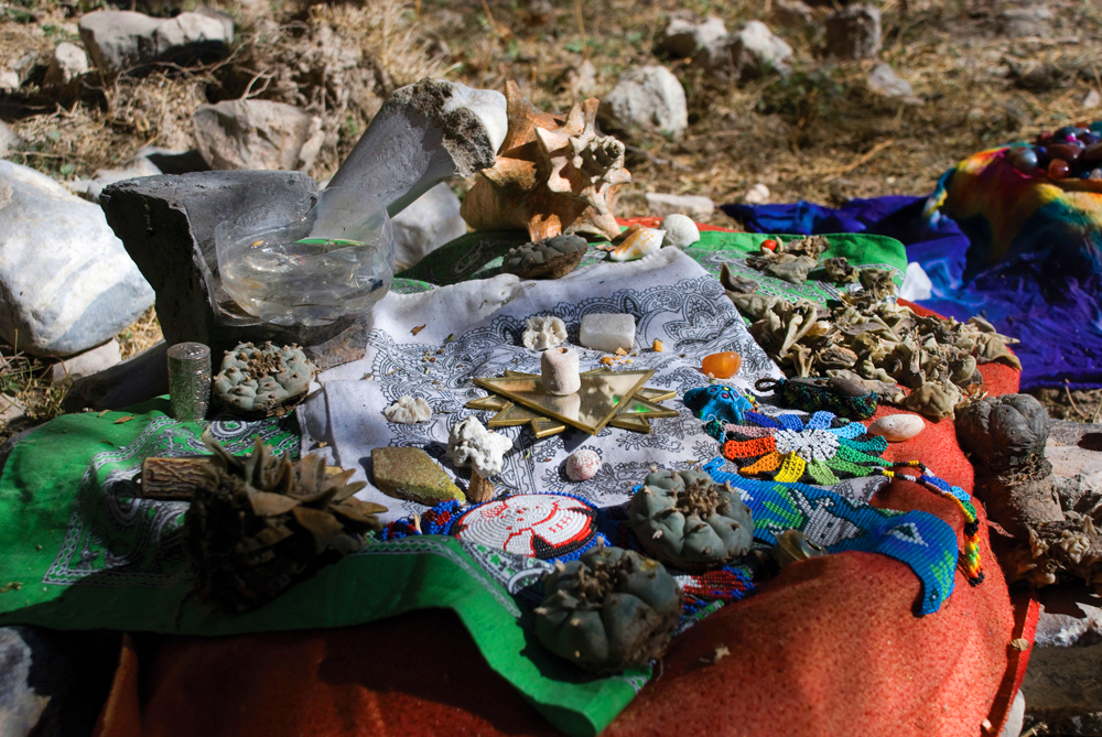 The Altar we created in the desert.