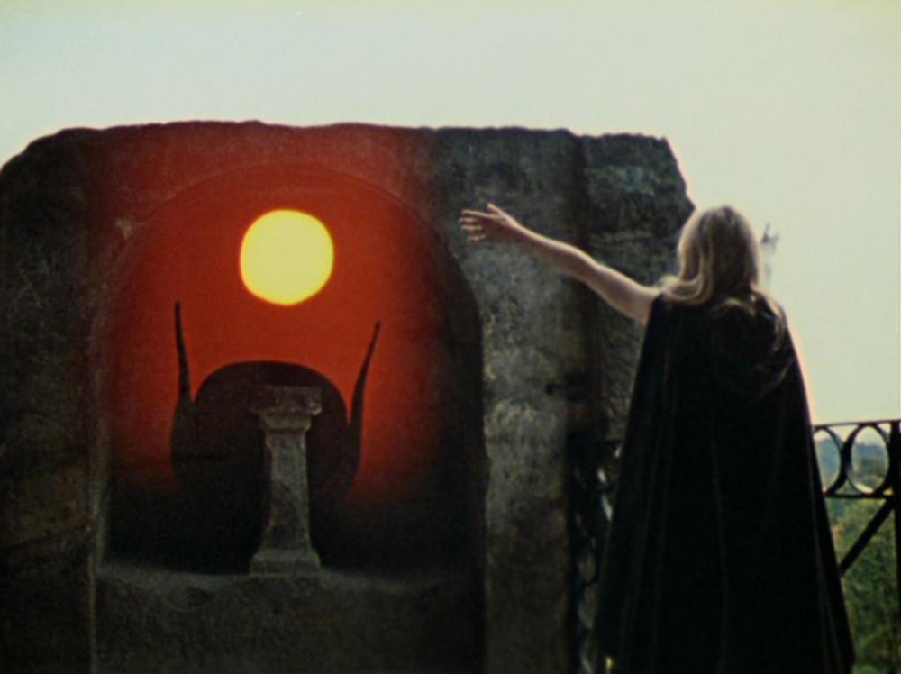 A still from Lucifer Rising (1966-1980), a film by Kenneth Anger. Colour, 16mm, 28mins.