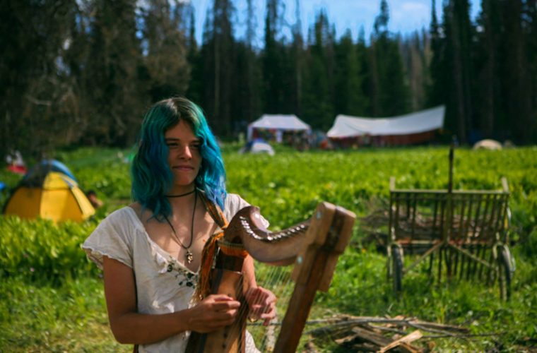 US RAINBOW GATHERING In The Uinta National Forest