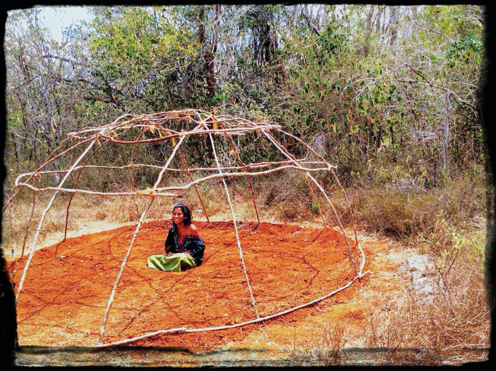 Check out our brand new Temazcal sweat lodge - the Mesoamerican holy bath! We actually now have two sweat lodges. The second one is a replica of one used specially for shamanic medicine ceremonies.