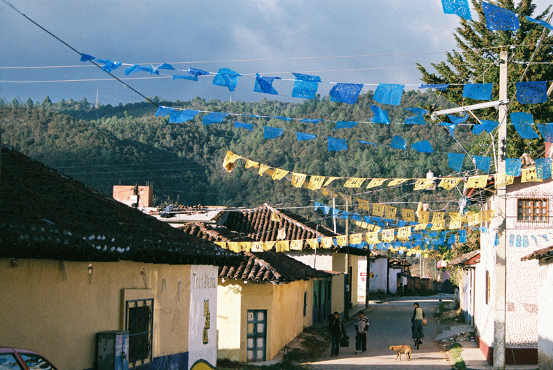 A view on San Cristobal de las Casas as seen from our friend Gina's casa.