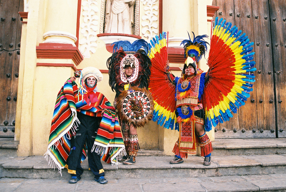 Manifestations of the characters and deities from the Popol Vuh: A Sacred Book of the Maya.