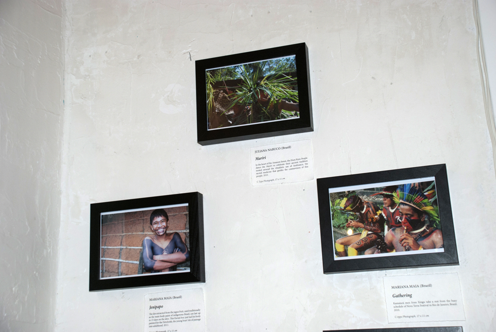 From the top: Mariri by Juliana Nabuco, (Right) Jenipapao by Mariana Maia, and Gathering by Mariana Maia.