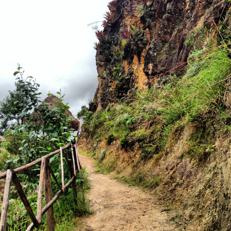 The path to Karajia.