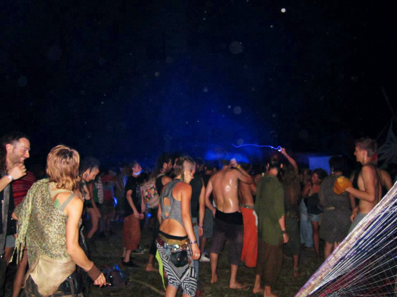 Entering new dimensions: Saturday night at the Popol Vuh Festival, also known to many as the night that everything melted and boiled into unity. VIVA LA SELVA MAGICA!