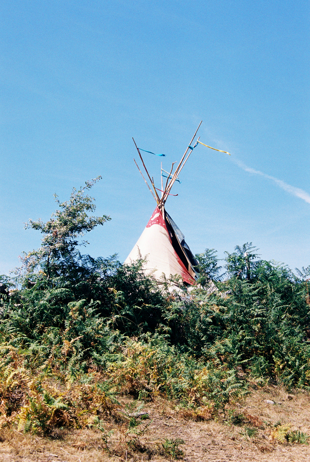 Tipi at the Rainbow.