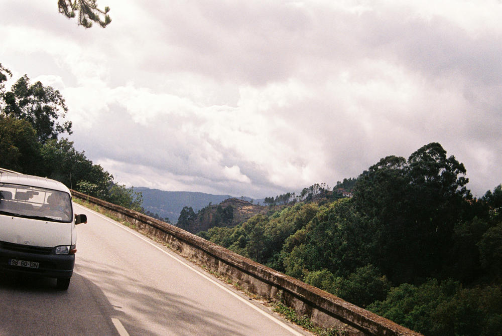 On the road to Salto, the nearest town to the Rainbow Gathering.