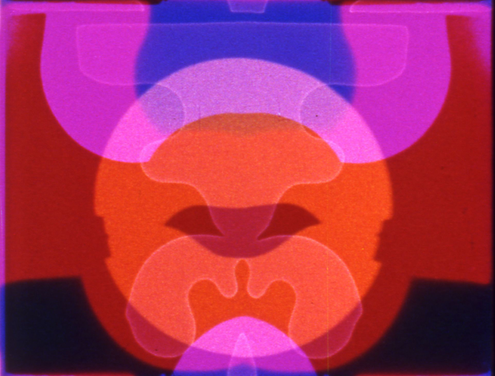 A still from 7362 (1966-67) a film by PAT O'NEILL. Sound, colour, 11mins, 16mm.