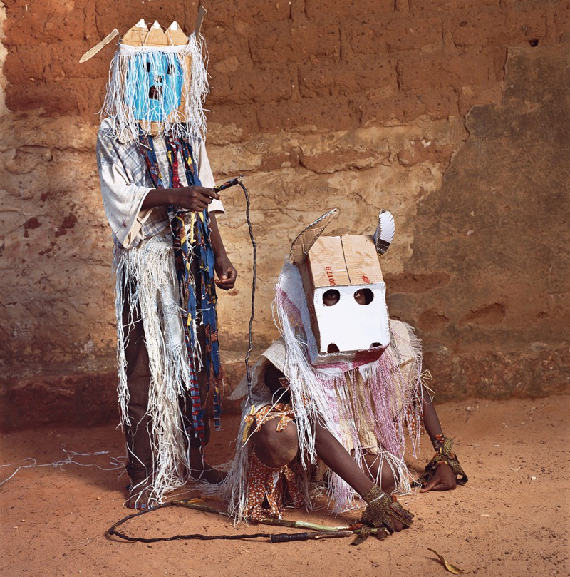 Ghost and Bull, Dodo Masquerade, Bobo-Dioulasso, Burkina Faso, 2009. 