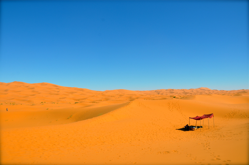 Road Junky Lunch spot in the Dunes. Nothing else...