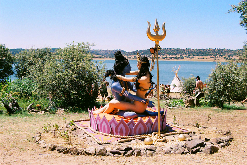 SHIVA LOVE around the Healing area.