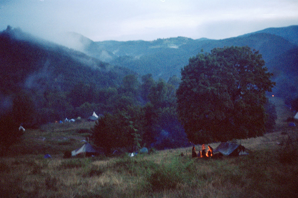 Blue hour, Romania.