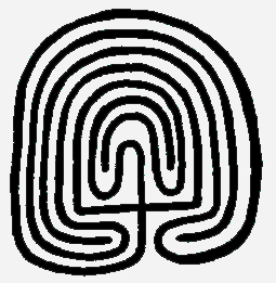 The Third Eye magazine-hopi maze