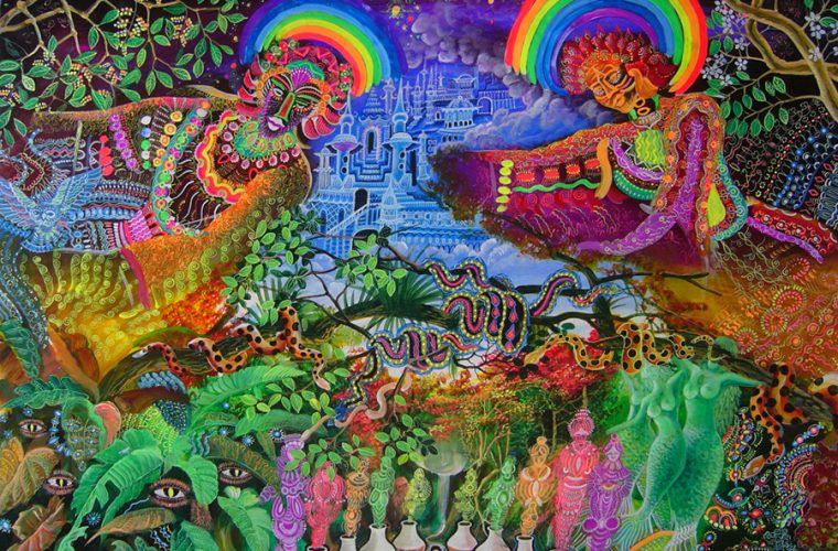 A PERUVIAN SHAMAN’S VISIONS OF THE COSMOS, Pablo Amaringo’s Art