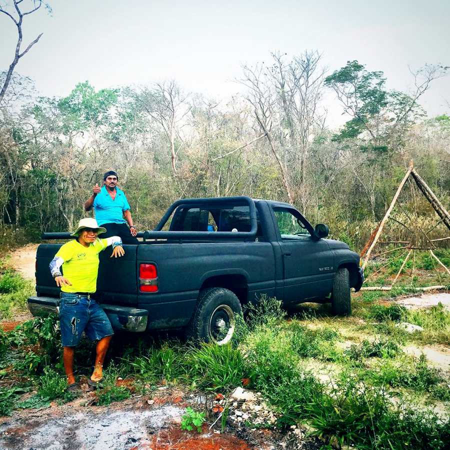 New Lemurian Embassy Truck:  No more hitchhiking to town!