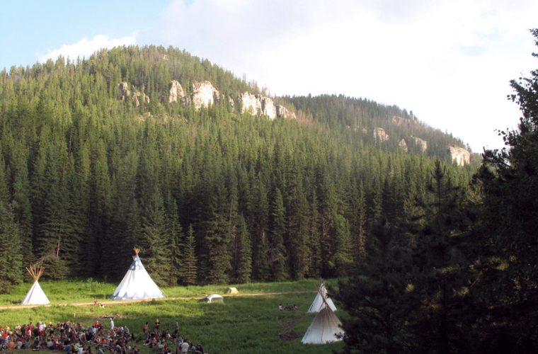 A CONTROVERSIAL RAINBOW GATHERING On Sacred Native American Treaty Land