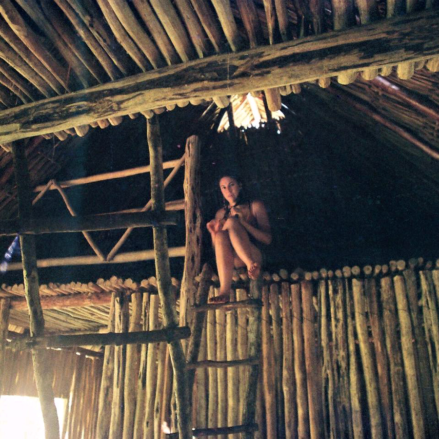 Lemurian in the Volunteering Palapa.