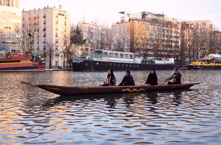 AMAZONIAN TRIBE’S “CANOE OF LIFE” Brings A Message On Climate Change to Paris