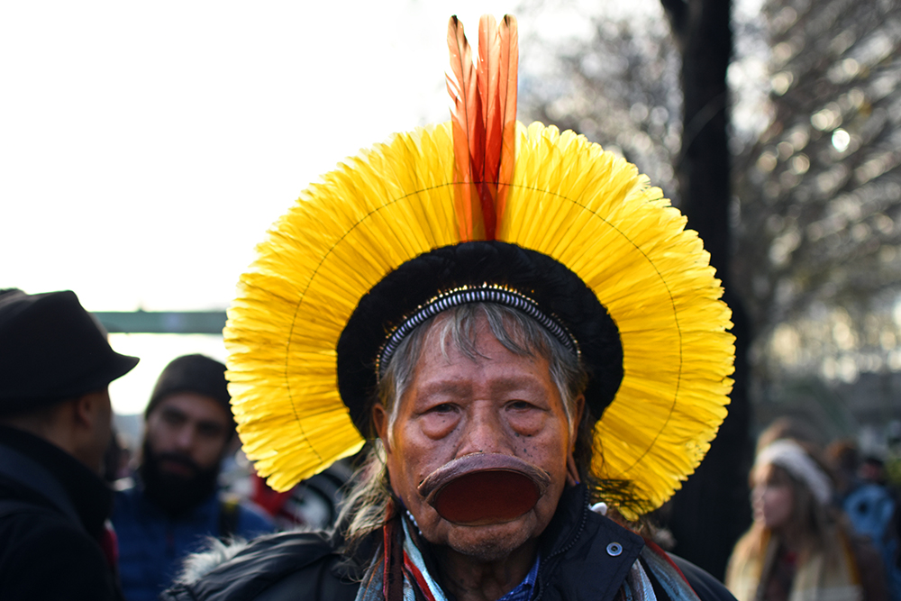 The Third Eye Magazine_Photography Sophie Pinchetti Copyright 2015-Chief Raoni Metuktire-Kayapo_Brazil-Amazon_tribe_indigenous_cop21-paris-01