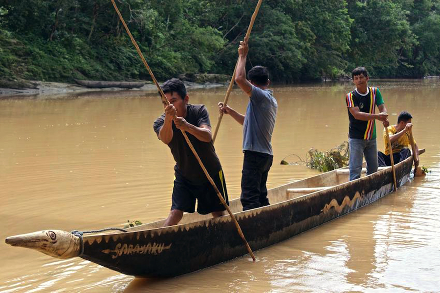 The Third Eye Magazine_Sarayaku-Ecuador-Canoe of Life-Paris COP21-02