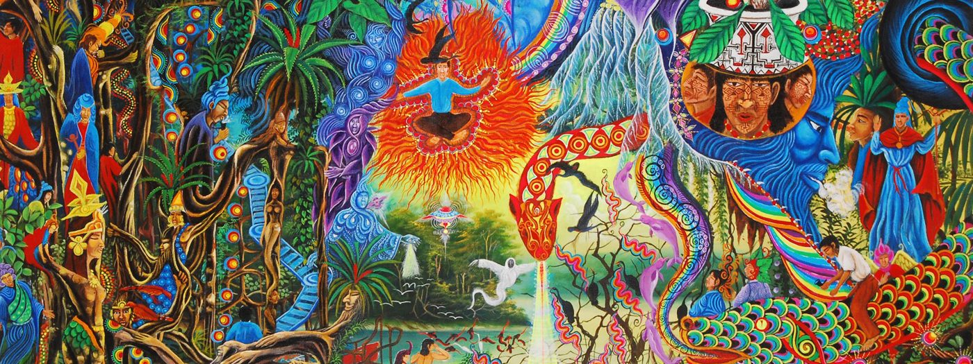 A PERUVIAN SHAMAN’S VISIONS OF THE COSMOS, Pablo Amaringo’s Art